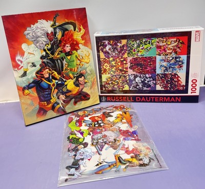 [10121-6] Marvel Art of Russell Dauterman- Kickstarter Exc. Bundle -Book, Stickers, Puzzle