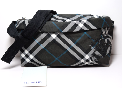 [10099-1] Brand New - Burberry Check Belt Bag in Snug