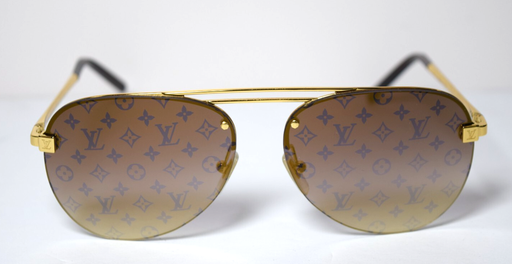 [9943-1] Louis Vuitton Clockwise Sunglasses Monogram Z1020E - Near Mint Condition