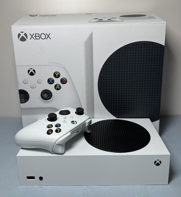 [10458-1] Microsoft Xbox Series S 512GB Console Gaming System White - Complete