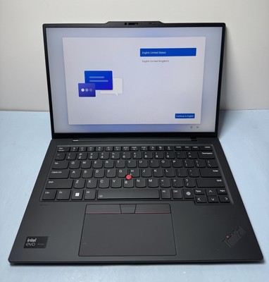 [10475-1] Lenovo Gen 12 ThinkPad X1 Carbon  Intel Ultra 7 155U, 32GB, 512GB, 4 Cycles