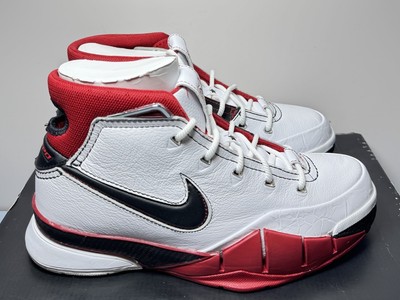 [10438-1] Nike Kobe 1 Protro White Black Red (All-Star) AQ2728-102 US Men's Size 8