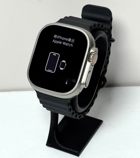 [10501-3] Apple Watch Ultra 2 49mm GPS+Cell Black Titanium Black Band A2986 - Unlocked