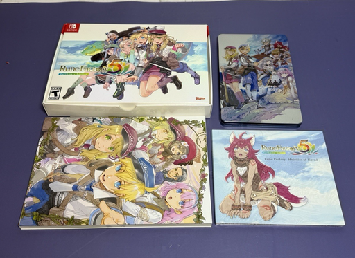 [10858-3] Rune Factory 5 Earthmate Edition - Nintendo Switch CIB