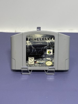 [10623-12] FORSAKEN 64 Nintendo 64 game cart Authentic! 1998 N64 Tested & Works