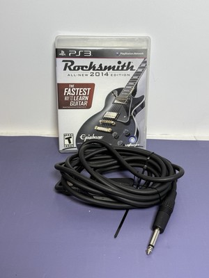 [frb] NIB Rocksmith 2014 Edition PS3 w/ Real Tone Cable Ubisoft Breakaway included