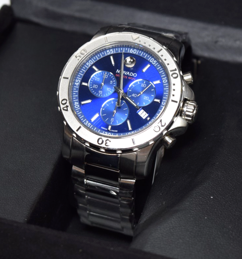 [9817-2] MOVADO Series 800 Men's Active Sport Chronograph 42mm - Brand New