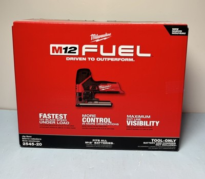 [10611-3] Milwaukee 2545-20 M12 12V Fuel Cordless Jig Saw (Tool Only) -Brand New