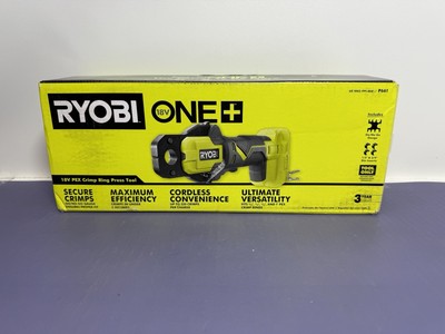 [10615-2] Ryobi 18V Li-Ion PEX Crimp Ring Press TOOL-ONLY P661 BRAND NEW