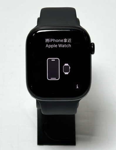 [10659-2] Apple Watch Series 10 GPS+Cell Jet Black Aluminum Case, Black Sport Band - 46MM