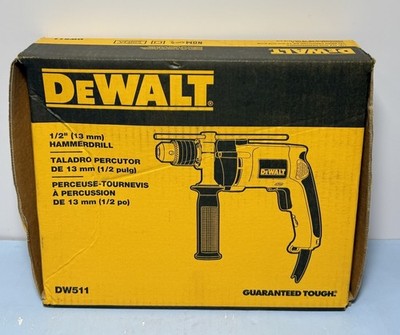 [10973-5] DeWALT DW511 1/2" VSR Single Speed Corded HammerDrill - NEW