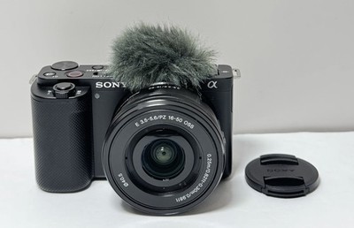 [11063-1] Sony ZV-E10 Mirrorless Vlog Camera W/ 16-50mm F/3.5-5.6 OSS E Lens-Excellent