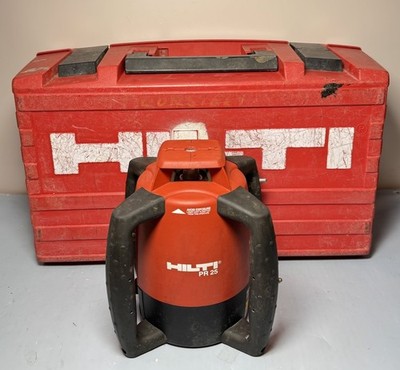 [11039-2] Hilti PR 25 Rotary Laser Level with case and batteries