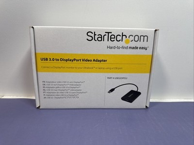 [FRB] StarTech USB32DPES2 USB to DisplayPort Adapter - USB to DP 4K Video Adapter